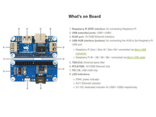 Carica l&#39;immagine nel visualizzatore di Gallery, IBest Waveshare Ethernet/USB HUB Hat for Raspberry Pi ETH/USB HAT - Ilgrandebazar