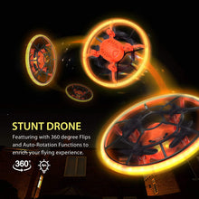 Carica l&#39;immagine nel visualizzatore di Gallery, Mini Drone per Bambini, Giocattoli Bambini Elicottero Telecomandato Aereo RC con Luci LED Gadget Compleanno Natale Regali Ragazzi Ragazze 8 9 10 11 12 Anni Giochi da Giardino Interno Esterno (ARANCIA)