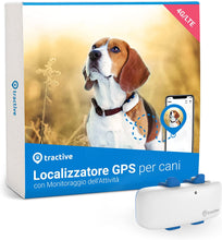 Carica l&#39;immagine nel visualizzatore di Gallery, Tractive Localizzatore GPS per cani, a Portata illimitata, Monitoraggio dell&#39;attività, Impermeabile (Ultimo modello)
