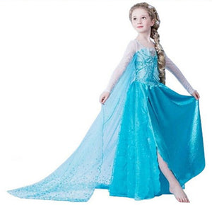 ELSA & ANNA® Ragazze Principessa Abiti Partito Vestito Costume... - Ilgrandebazar