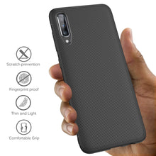 Carica l&#39;immagine nel visualizzatore di Gallery, iBetter per Samsung Galaxy A70 Cover, Thin Fit Gomma Morbida Protettiva Nero - Ilgrandebazar