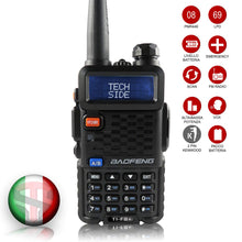 Carica l&#39;immagine nel visualizzatore di Gallery, TECHSIDE &amp; BAOFENG MODELLO PIU&#39; POTENTE 8W | Radio TI-F8+ 1. - Ilgrandebazar