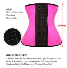 Carica l&#39;immagine nel visualizzatore di Gallery, YIANNA Donna Corsetto Dimagrante Stringivita Latex M, Rose Cincher - Ilgrandebazar