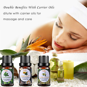 VSADEY Oli Essenziali di Aromaterapia Top 14 Olio Essenziale per Diffusori... - Ilgrandebazar