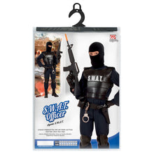 Carica l'immagine nel visualizzatore di Gallery, Costume Bambino Agente s.w.a.t. Taglia 140 cm / 8-10 140 / Anni, Nero - Ilgrandebazar