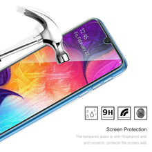 Carica l&#39;immagine nel visualizzatore di Gallery, Younme Cover Compatibile con Samsung Galaxy A50 Custodia, Trasparente clear - Ilgrandebazar