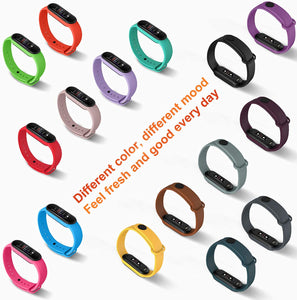 ivoler [20 Pezzi] 16 Cinturino Xiaomi Mi Band 5/Amazfit Band 5 + 4 Pellicola Protettiva per Xiaomi Mi Band 5 Cinturino di Ricambio Morbido, Traspirante, Resistente al Sudore e Multicolore