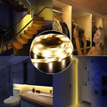 Carica l&#39;immagine nel visualizzatore di Gallery, 1.5M 45LED Luce LED da guardaroba con sensore di movimento, OriFiil 150cm - Ilgrandebazar