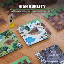 Carica l&#39;immagine nel visualizzatore di Gallery, Ravensburger Minecraft Builders &amp; Biomes Gioco da Tavolo, per 2-4 Giocatori, Età Consigliata 10+, Multicolore Single