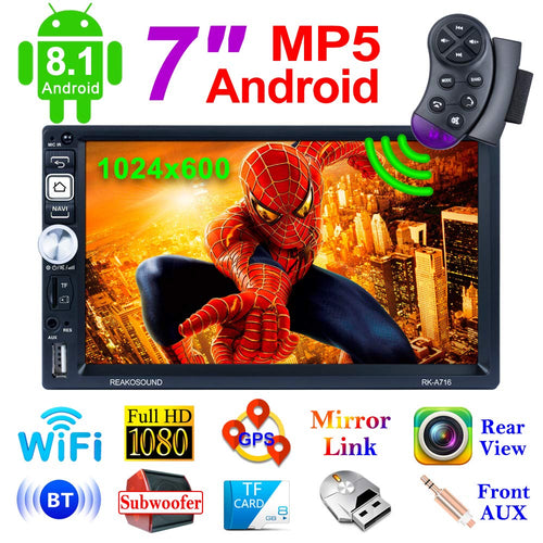 LSLYA Android 8.1 1GB+16GB Bluetooth Stereo Radio HD Navigazione GPS Double... - Ilgrandebazar