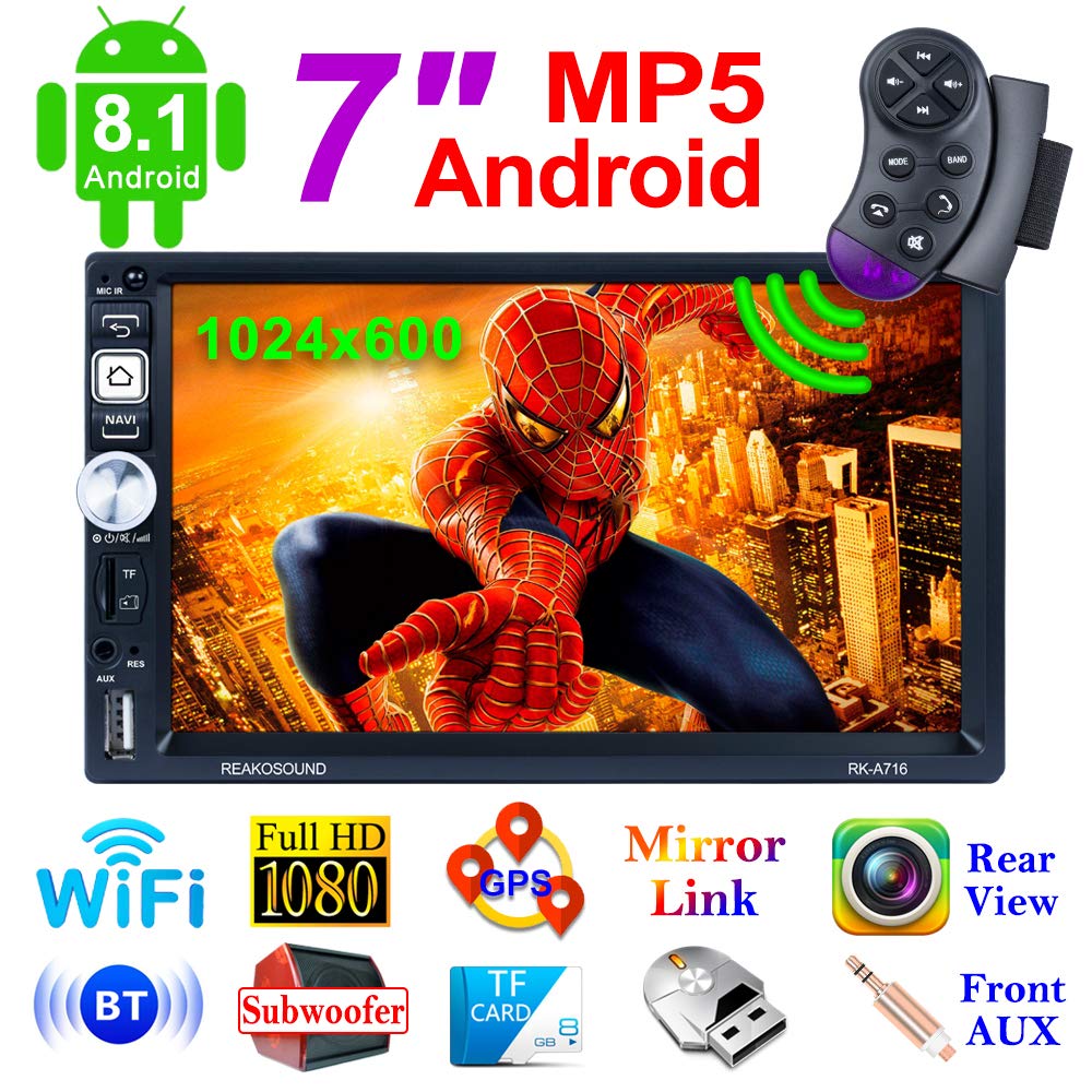LSLYA Android 8.1 1GB+16GB Bluetooth Stereo Radio HD Navigazione GPS Double... - Ilgrandebazar