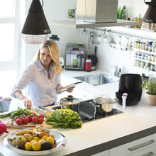 Carica l&#39;immagine nel visualizzatore di Gallery, VPCOK Friggitrice ad Aria Calda con 6 Diversi Programmi di Cottura, Friggitrice ad Aria Senza Olio, Air Fryer Multifunzione 3,5 L, 1500 W Airfryer con LED Touch Screen Senza BPA&amp;PFOA