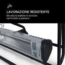 Carica l&#39;immagine nel visualizzatore di Gallery, blumfeldt Team Mate - Lampada Riscaldante, Radiatore a Infrarossi con Acciaio - Ilgrandebazar