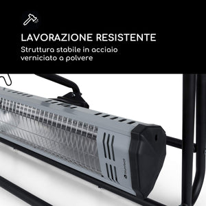 blumfeldt Team Mate - Lampada Riscaldante, Radiatore a Infrarossi con Acciaio - Ilgrandebazar