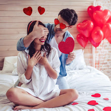 Carica l&#39;immagine nel visualizzatore di Gallery, 3 Paia Occhiali a Cuore da Sole di San Valentino e 3 Pezzi Boppers Testa... - Ilgrandebazar