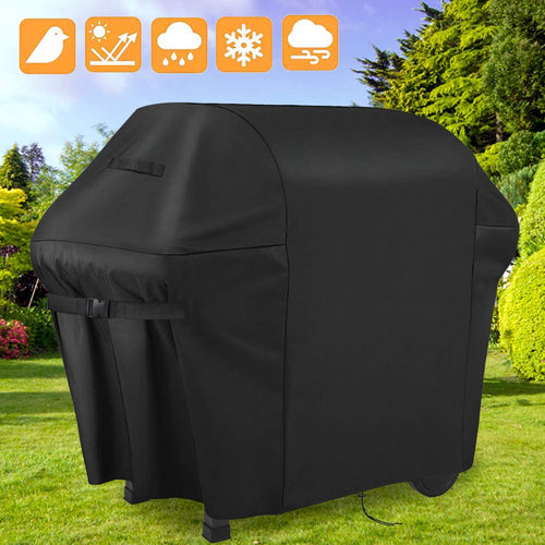 Sotor Copertura Barbecue Impermeabile(152x75x124cm), Copri Barbecue Doppi Strati Tessuto 600D Oxford con Rivestimento PVC Anti-UV Prova di Strappo Coperchio Griglia per Weber, Char Broil, Brinkmann