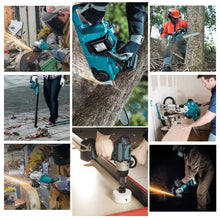 Carica l&#39;immagine nel visualizzatore di Gallery, Powayup 2X 18V 5.5Ah Sostituzione per Makita Batteria BL1860B 5.5Ah, Nero