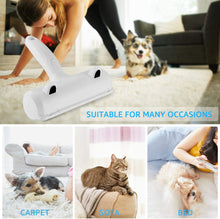 Carica l'immagine nel visualizzatore di Gallery, ACE2ACE Togli Peli Animali Spazzola per Cani e Gatti, Rimozione peli Animali Domestici Lint Roller Lavabile Riutilizzabile Rullo Spazzola, Rimuovi la Pelliccia di Animali da Tappeti, Vestiti e Divano