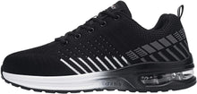 Carica l'immagine nel visualizzatore di Gallery, DYKHMILY Scarpe Antinfortunistiche Uomo Leggero Cuscino d'Aria Scarpe da Lavoro con Punta in Acciaio Traspiranti Comodo Riflettenti