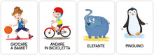 Carica l&#39;immagine nel visualizzatore di Gallery, Clementoni- Mimo, Carte da Gioco per Bambini, Multicolore, 16174 Mimo Single