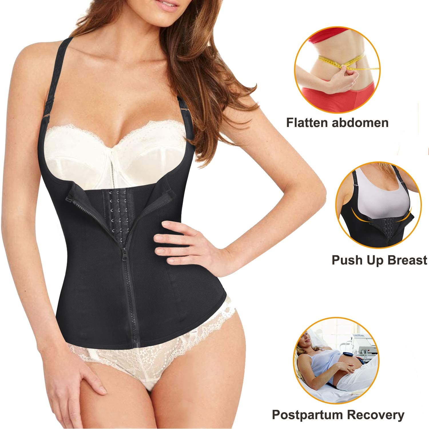 Waist Trainer Donna Corsetto Stringivita Per Postura E Fitness