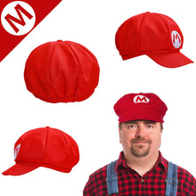 Carica l'immagine nel visualizzatore di Gallery, iZoeL Super Mario Costume, Red Hat 2X White Gloves 7X Mustache 5cm... - Ilgrandebazar