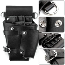 Carica l&#39;immagine nel visualizzatore di Gallery, Borsa per Attrezzi da Parrucchiere Cintura per parrucchiere con 12 pettini Borsa per attrezzi professionale da parrucchiere Per Strumenti da Parrucchiere pettini e forbici