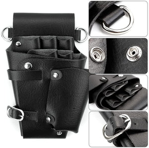 Borsa per Attrezzi da Parrucchiere Cintura per parrucchiere con 12 pettini Borsa per attrezzi professionale da parrucchiere Per Strumenti da Parrucchiere pettini e forbici