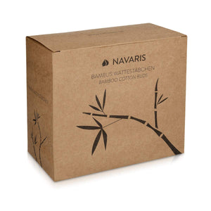 Navaris Cotton Fioc Bambù e Cotone - 800x Bastoncini 100% x800, Grau - Ilgrandebazar