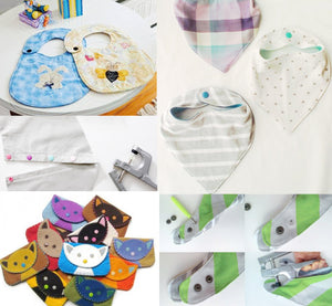 ilauke Bottoni a Pressione, 400pz 20 Colori 400pz, Multicolore - Ilgrandebazar