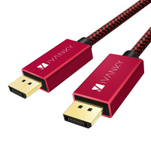 Carica l'immagine nel visualizzatore di Gallery, IVANKY Cavo DisplayPort 2m - DP Nylon Intrecciato [2K@165Hz, 2K@144Hz,...