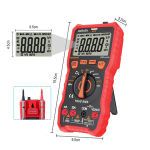 Multimetro Digitale Professionale,AoKoZo Autorange Digitale... - Ilgrandebazar