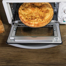 Carica l'immagine nel visualizzatore di Gallery, Cecotec Forno da tavolo Bake&amp;Toast 1090 White, 10 l, 1000 W, timer 60 min, temperatura regolabile fino a 230 °C, teglia, griglia e pinze.