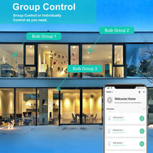 Carica l&#39;immagine nel visualizzatore di Gallery, Lampadine Alexa Led E27 WiFi Lampadina Smart,Emuni Tb95