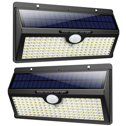 Luce Solare Led Esterno, Feob【2500 mAh】138 LED Lampada con Sensore di... - Ilgrandebazar