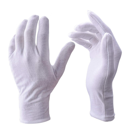 UClever 12 paia Guanti di Cotone per Ispezione Pulizia Monete, Gioielli,... - Ilgrandebazar