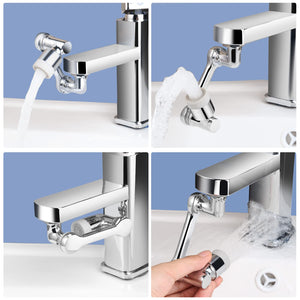 DOBIGER Prolunga Rubinetto Bagno, 1440° Rubinetto Rotante, Universale Snodo per Rubinetto Lavandino, Multifunzionale Rubinetto Prolunga per Cucina Lavandino Bagno