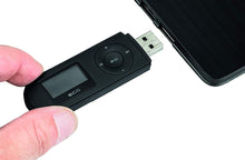 Carica l&#39;immagine nel visualizzatore di Gallery, ECG PMP 20 4GB Black MP3 – MP3 WMA, WAV; memoria interna 4 GB; dittafoni; ingresso cuffie; USB 2.0; auricolari in-ear, colore: nero