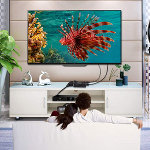 AMANKA Convertitore SCART a HDMI Adattatore to HDMI, - Ilgrandebazar
