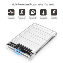 Carica l&#39;immagine nel visualizzatore di Gallery, POSUGEAR Case Esterno per Disco Rigido 2.5&quot;, USB 3.0 con UASP, Enclosure...
