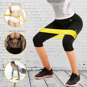 Gritin Elastici Fitness, [Set di 5] Banda Elastica Fasce Elastiche di Resistenza di Lattice con Istruzioni per l'esercizio in Italiano e Borsa per Il Trasporto per Crossfit, Yoga, Pilates Nero-Rosa-Giallo-Blu-Verde