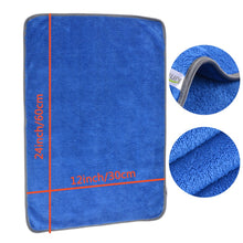 Carica l&#39;immagine nel visualizzatore di Gallery, KinHwa Set da 3 Panno Microfibra Auto per Pulizia Super 40cmx60cm, blux3 - Ilgrandebazar