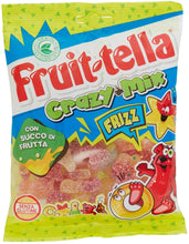Carica l&#39;immagine nel visualizzatore di Gallery, Fruittella Crazy Mix Caramelle Gommose, Gusto Frutti Assortiti con Succo di Frutta, senza Glutine, Formato Busta da 175 g