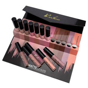 12Pcs Rossetto Matte Liquido Tinta Labbra a Lunga 12 pcs, Super Grace - Ilgrandebazar