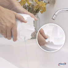 Carica l'immagine nel visualizzatore di Gallery, Ariasana Aero 360° Bagno Kit Assorbiumidità, deumidificatore casa non elettrico, assorbi umidità contro condensa, muffa e cattivi odori, 1 dispositivo e 1 ricarica in Tab da 450g