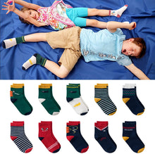 Carica l'immagine nel visualizzatore di Gallery, HBselect 10-12 paia di Calze Bambino in Cotone Morbido e Respirante Multisize da 1 a 12 Anni Calze per Neonato con Modello di Cartone Animato Neonato Unisex Calzini per bambina e Bambino Ideale Regalo