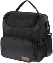 Carica l'immagine nel visualizzatore di Gallery, Anpro Borsa Termica, Borsa Pranzo con Tracolla,Borse Porta Alimenti per Scuola,Campeggio,Ufficio 40cm