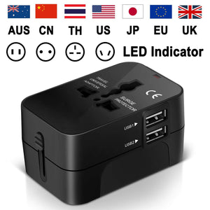 IceFrog Adattatore Universale da Viaggio, Presa Americana Inglese... - Ilgrandebazar
