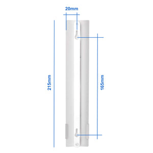 Lantelme 6185 - Set di 2 termometri in alluminio, analogici, per argento - Ilgrandebazar