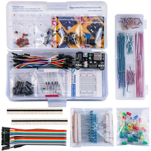 Carica l&#39;immagine nel visualizzatore di Gallery, Elegoo Kit Elettronico con Breadboard di 830 Punti, Cavetti, Modulo Set A - Ilgrandebazar